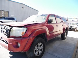 2007 Toyota Tacoma SR5 Burgundy Crew Cab 4.0L AT 2WD #Z22032